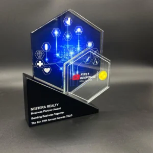 Handcrafted crystal gift item available for delivery across UAE