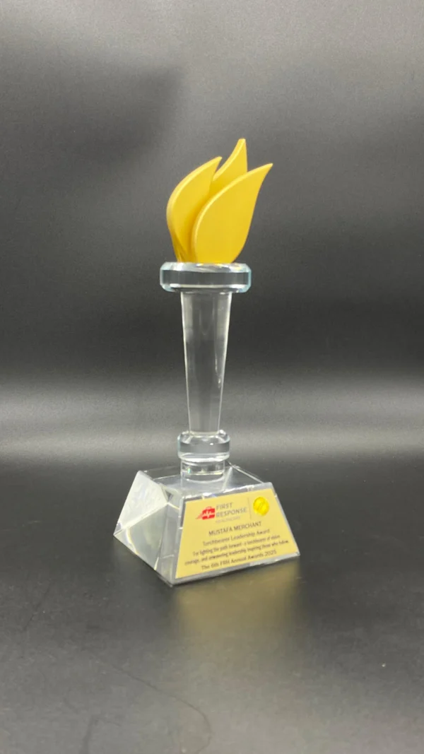 Flame Crystal Trophy